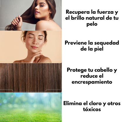 Tu Pelo Deslumbrante - AquaGlow™ Masaje